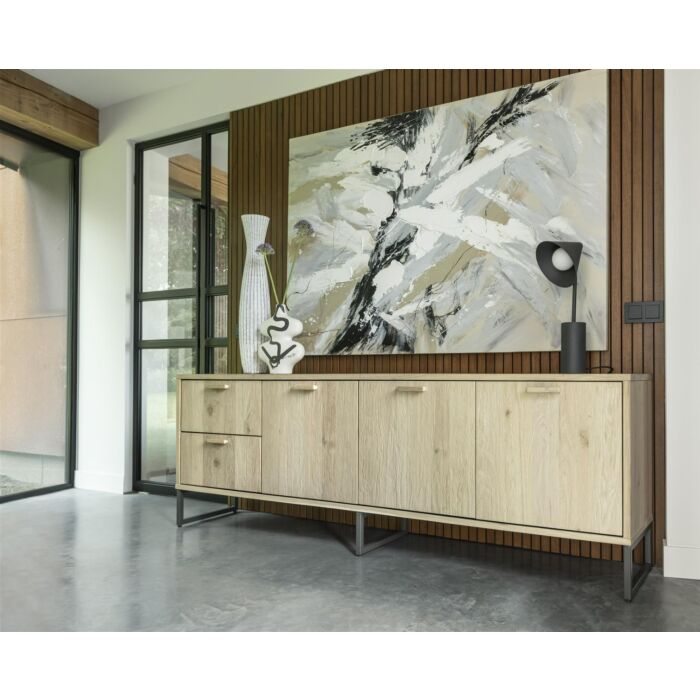 Castello, Dressoir 240 Cm - 3-Deuren + 2-Laden