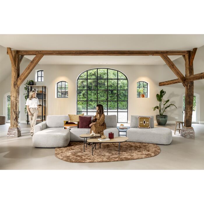 H&H Hoekbank Murcia Longchair Links 3 Zonder Arm