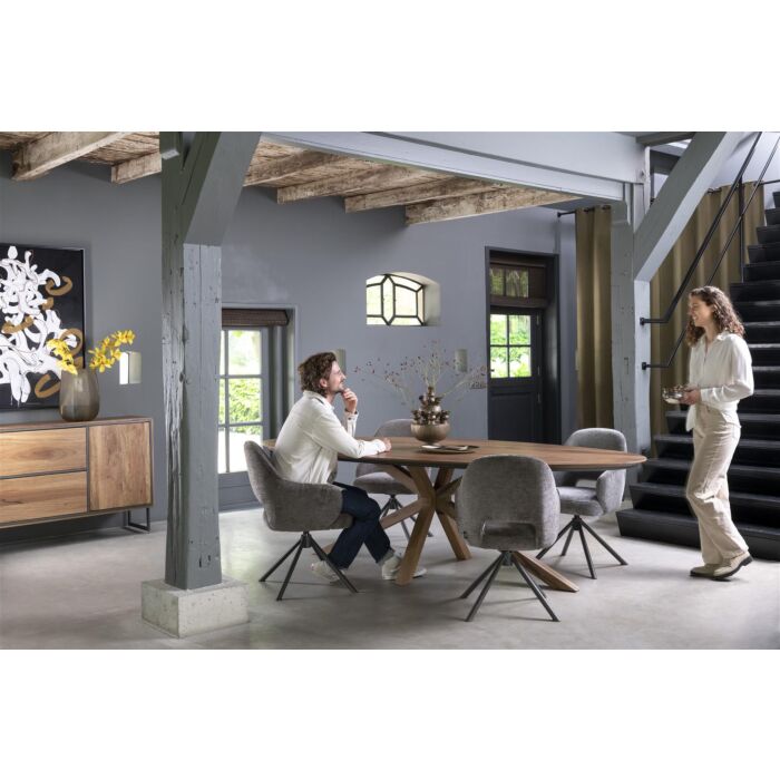 Eetkamertafel Trapani 210 X 120 Cm