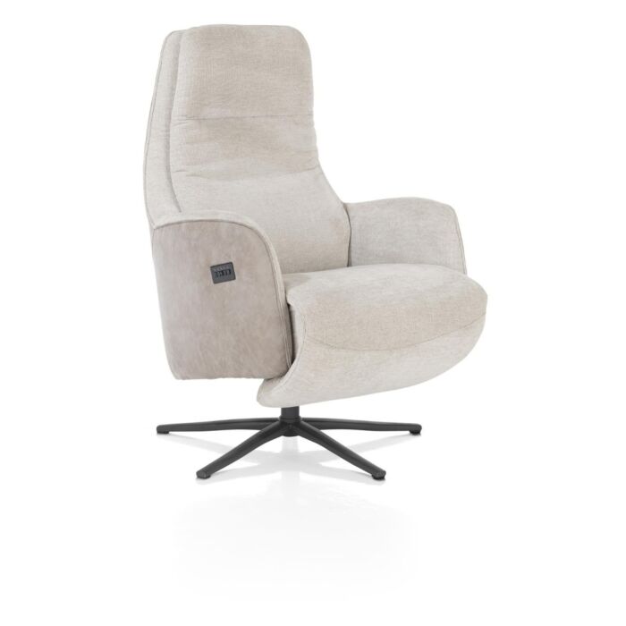 Relaxfauteuil Felino Kiezel met Accu