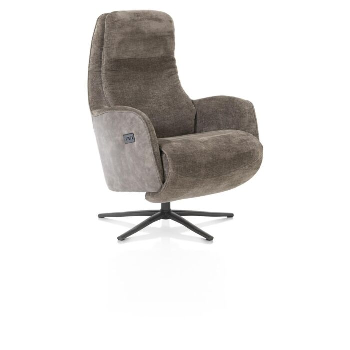 Relaxfauteuil Felino Bruin met accu