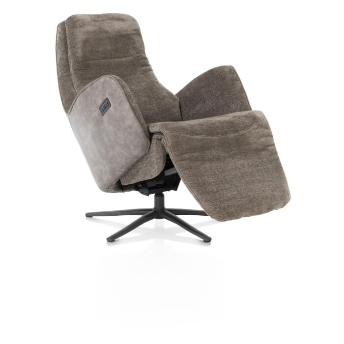 Relaxfauteuil Felino Bruin met accu