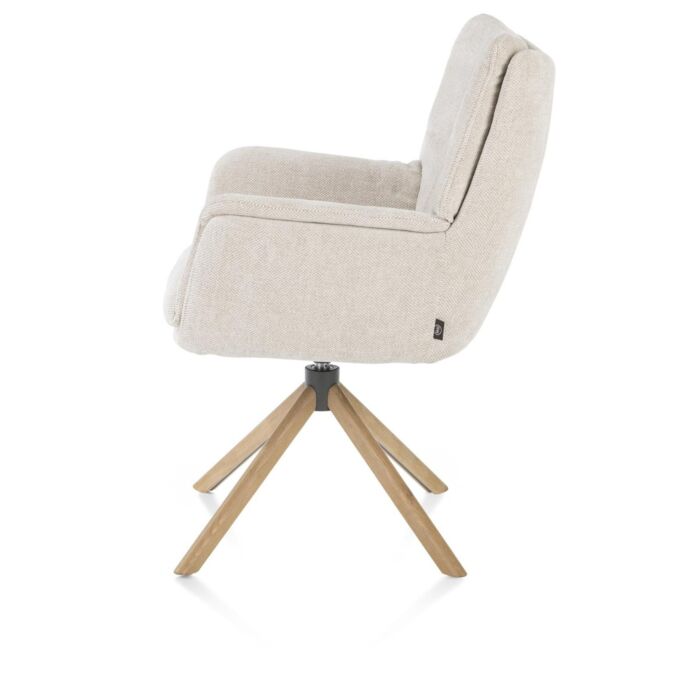 Armstoel Juna Eiken Relaxfunctie 