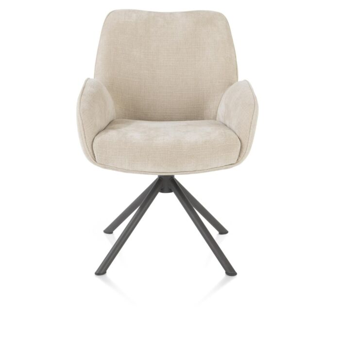 Armstoel Riley Stof Metaal (Relax)