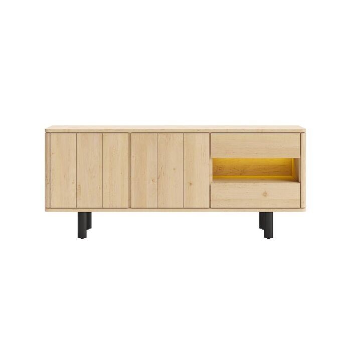 Homestead, Dressoir 190 Cm - 2-Deuren + 2-Laden + 1-Niche (+ LED)