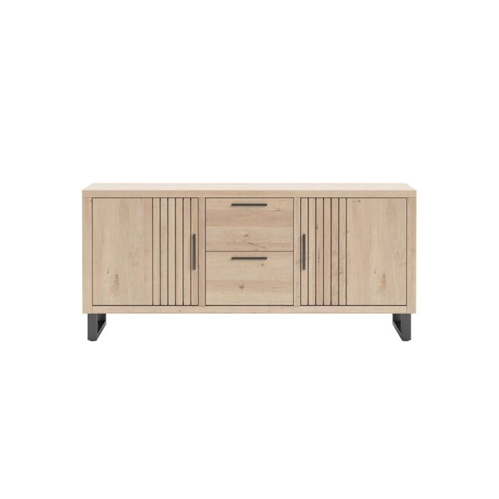 Pavie, Dressoir 175 Cm - 2-Deuren + 2-Laden - Natural