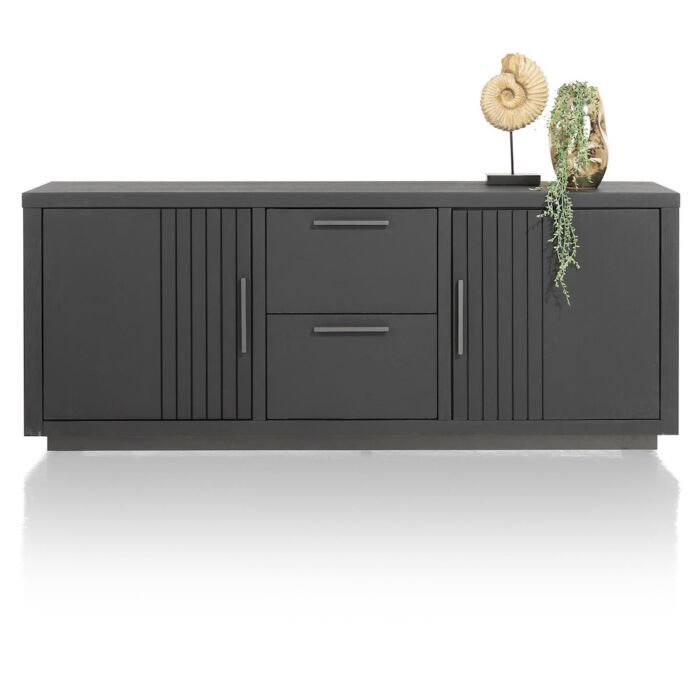 Pavie, Dressoir 175 Cm - 2-Deuren + 2-Laden - Castle Black