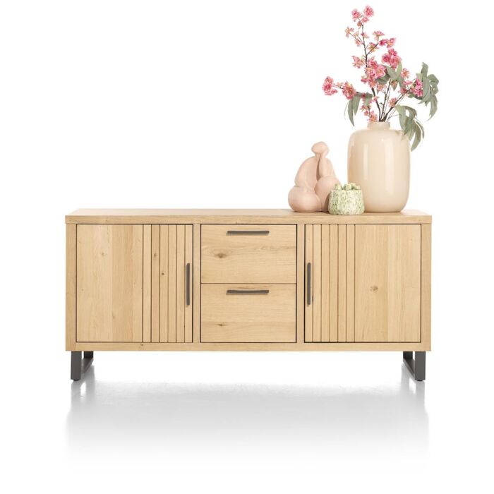Pavie, Dressoir 175 Cm - 2-Deuren + 2-Laden - Natural