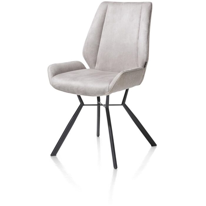 Ivy, Eetkamerstoel Combi Ponti-Calabria + Greep - Creme