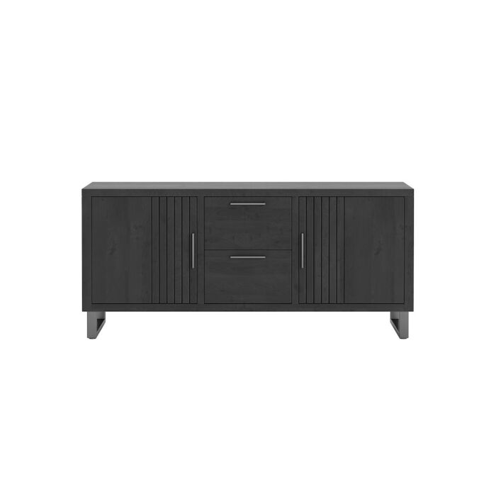 Pavie, Dressoir 175 Cm - 2-Deuren + 2-Laden - Castle Black