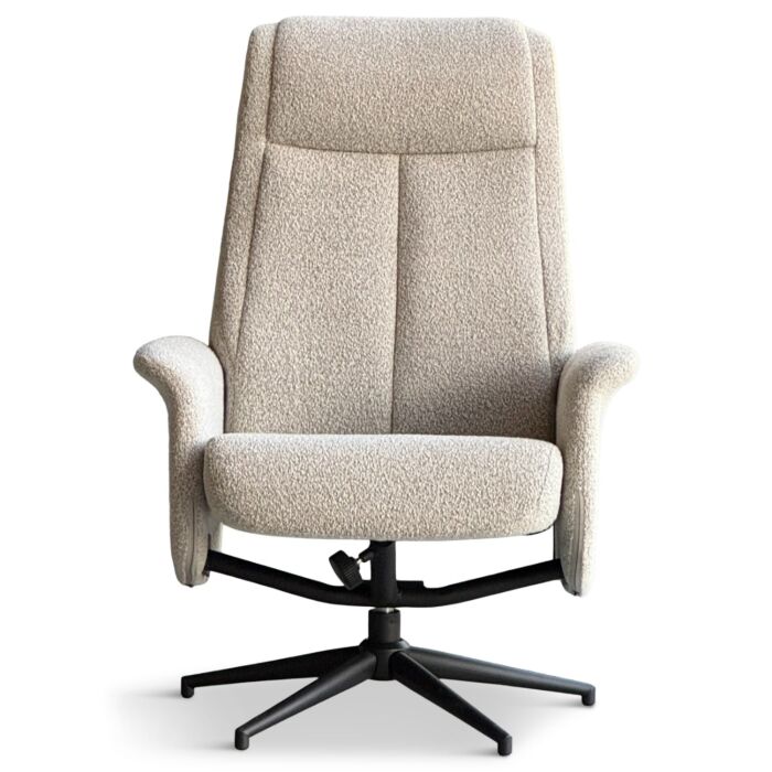 Fauteuil Brugge met  Voetenbank