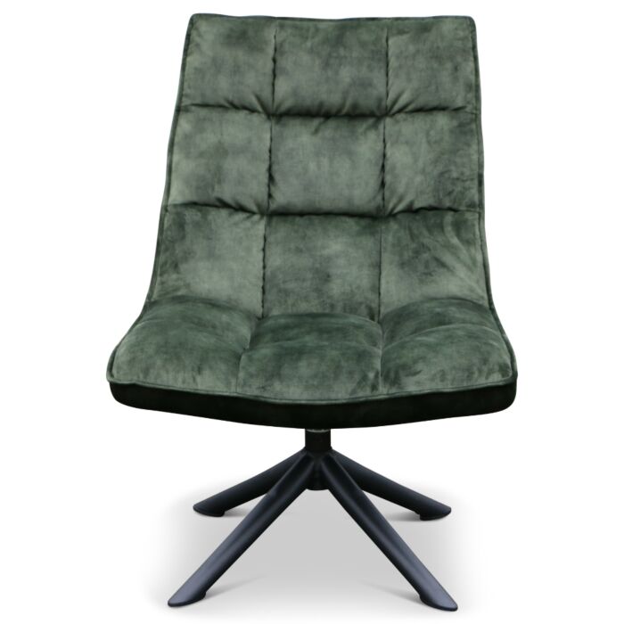 Vintage Draaifauteuil Spider Crawler Groen