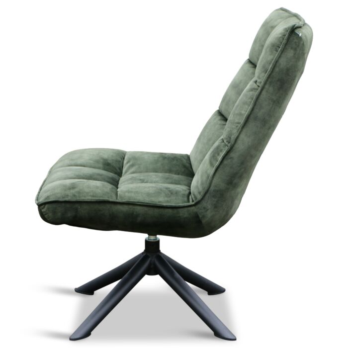 Vintage Draaifauteuil Spider Crawler Groen