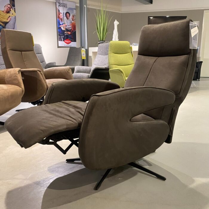 Profijt Meubel Relaxfauteuil Niland grijs 