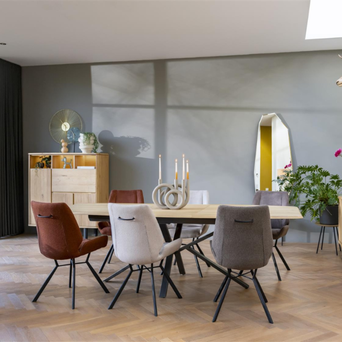 Home, Eetkamertafel Ovaal 220 X 110 Cm