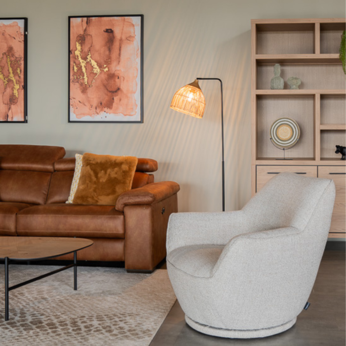 Fauteuil Milaan Grijs