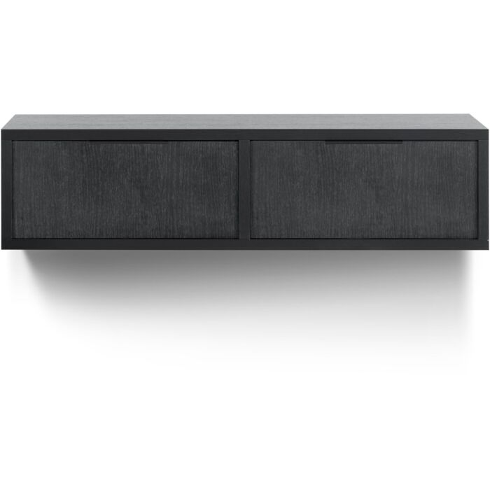 TV-meubel Verdio 127 cm zwart