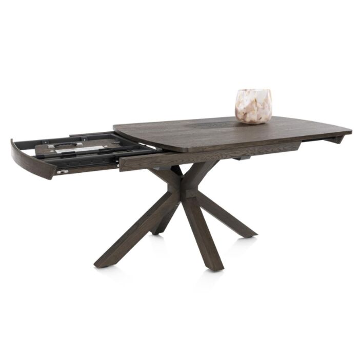 Uitschuifbare Eetkamertafel Nyon Basalt