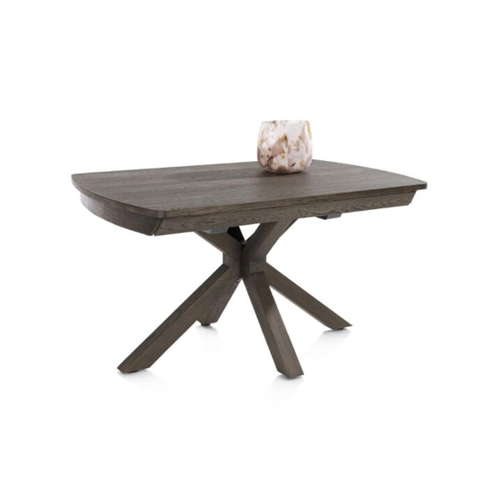 Uitschuifbare Eetkamertafel Nyon Basalt