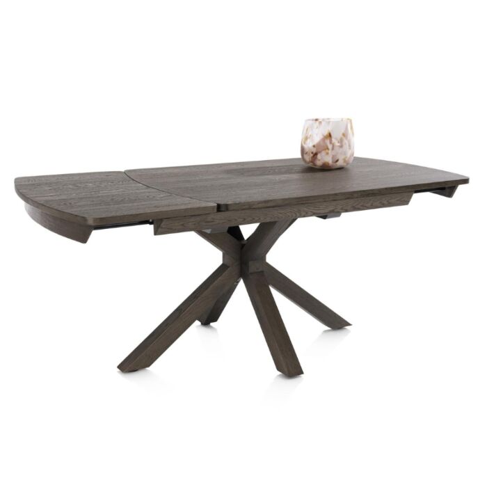 Uitschuifbare Eetkamertafel Nyon Basalt
