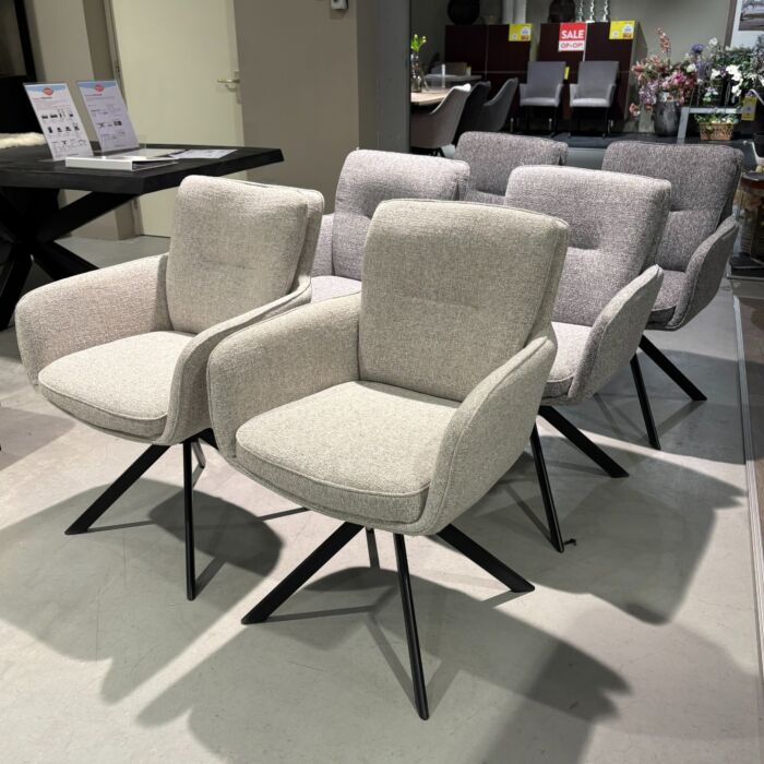 Eetkamerstoelen Upland 6 stuks