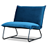 Lounge Fauteuil Chloe Blauw