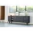  Livada, Dressoir 210 Cm - 3-Deuren + 2-Laden + 1-Niche - Onyx