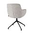 Armstoel Mateo Draaibaar Rough Off Black Bellini Kiezel 