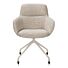Armstoel Mateo Wielen Creme Bellini Creme 