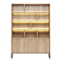  Castello, Buffet 123 Cm - 2-Deuren + 9-Niches (+ LED)