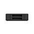 Pavie, Lowboard 160 Cm - 2-Deuren + 2-Niches (+ LED) - Castle Black