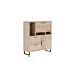 H&H Highboard Pavie 125 Cm (+ LED) 