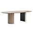 Pavie, Eetkamertafel Ovaal 180 X 120 Cm (Houten Poot) - Natural