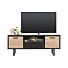  Avalon, Tv-Dressoir 200 Cm - 2-Laden + 1-Niche - Driftwood