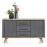  Jardin, Dressoir 160 Cm - 2-Deuren + 3-Laden - Wit