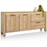 H&H Dressoir Delmonte 190 Cm - 2-Deuren + 2-Laden (LED + Dimmer)