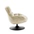 Draaifauteuil Luna white