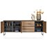 Dressoir Trapani 240 Cm - 3-Deuren + 2-Laden