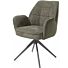  Bell, Armstoel - Graphiet Frame - Draaibaar - Pocket - Combi Calabria / Vada - Kiezel