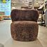 Fauteuil Charles Cacao 