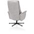 H&H Relaxfauteuil Lotis Met Kantelsysteem + Hocker Lichtgrijs