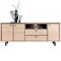 Livada, Dressoir 210 Cm - 3-Deuren + 2-Laden + 1-Niche - Natural