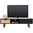  Avalon, Dressoir 200 Cm - 4-Deuren + 1-Lade + 1-Glasdeur (+ LED) - Driftwood