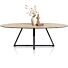 Ridgefield, Eetkamertafel Ellips 240 X 120 Cm - Natural