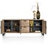 Pavarotti, Dressoir 230 Cm - 3-Deuren + 2-Laden + 2-Niches (+ LED)