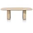 Pavie, Eetkamertafel Ovaal 180 X 120 Cm (Houten Poot) - Natural