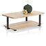 Pavie, Salontafel 110 X 60 Cm + 1-Niche (Knock-Down) - Natural