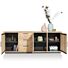 Pavie, Dressoir 240 Cm - 3-Deuren + 3-Laden - Natural