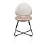 Luna, Eetkamerstoel - Tube Frame (ROB) - Combi Ponti / Calabria - Creme