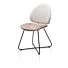 Luna, Eetkamerstoel - Tube Frame (ROB) - Combi Ponti / Calabria - Creme